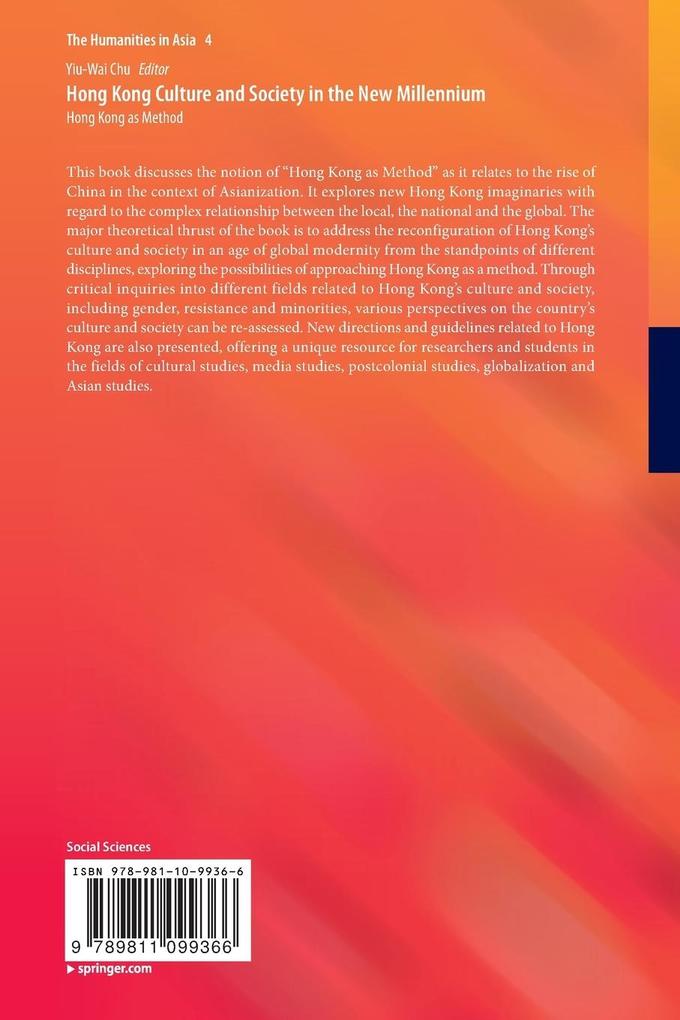 Weitere Ansicht: Hong Kong Culture and Society in the New Millennium