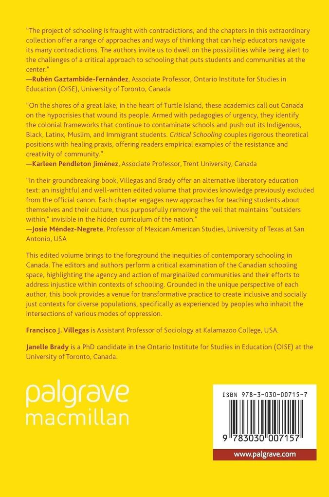 Weitere Ansicht: Critical Schooling