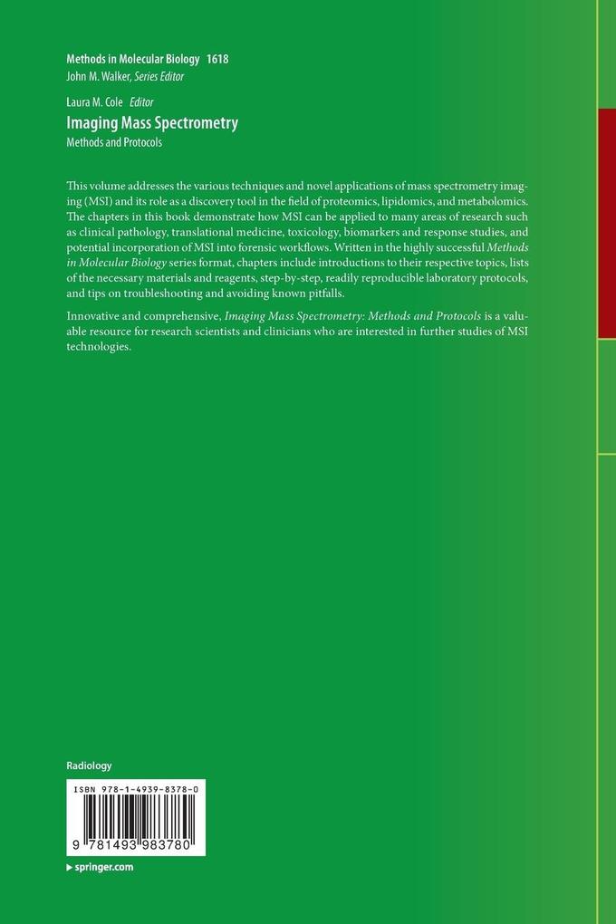 Weitere Ansicht: Imaging Mass Spectrometry