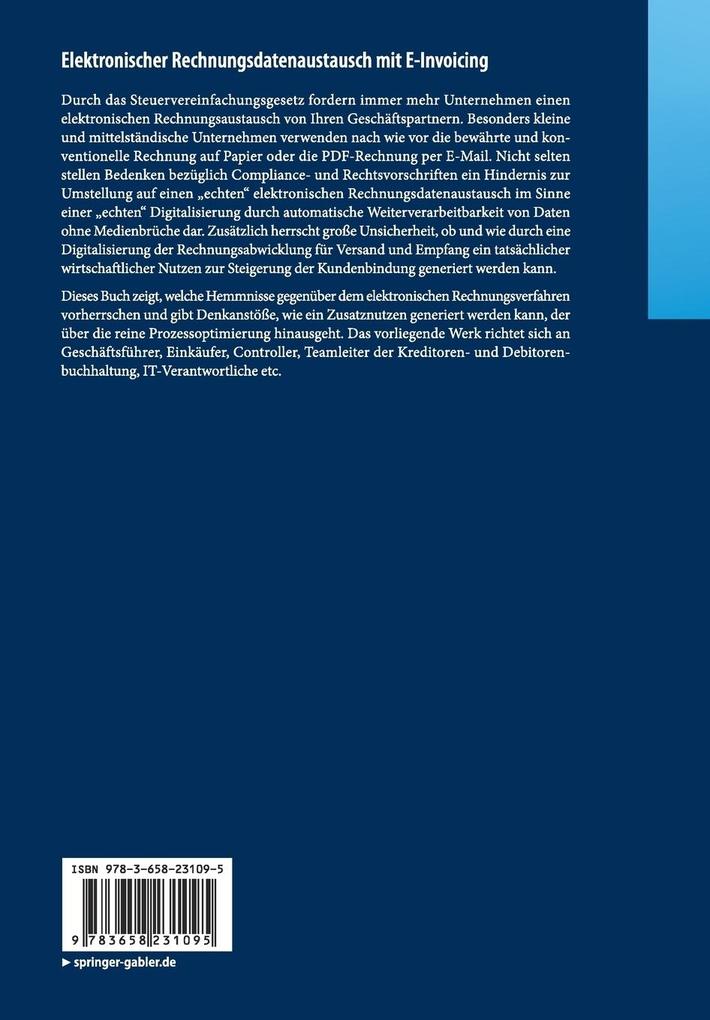 Weitere Ansicht: Elektronischer Rechnungsdatenaustausch mit E-Invoicing | Mario Kischporski