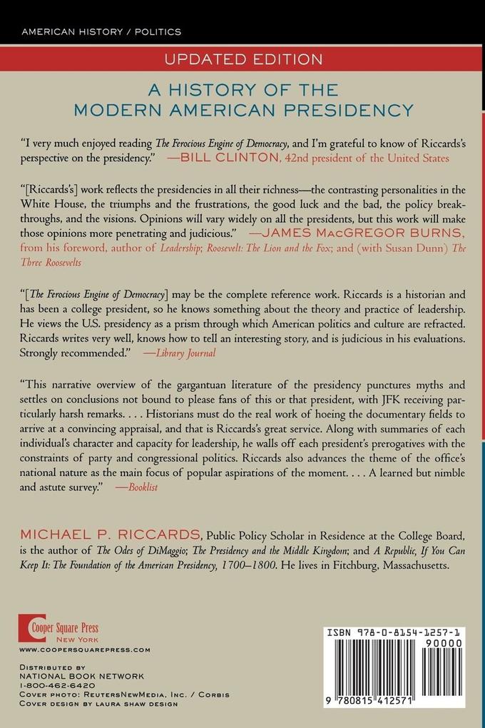 Weitere Ansicht: The Ferocious Engine of Democracy, Updated | Michael P. Riccards