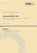 Merkblatt DWA-M 1003 Anforderung an die Qualifikation von Personal an Talsperren und anderen großen