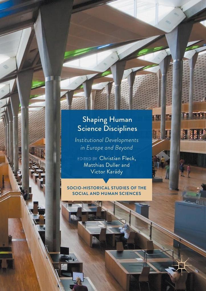 Produktbild: Shaping Human Science Disciplines
