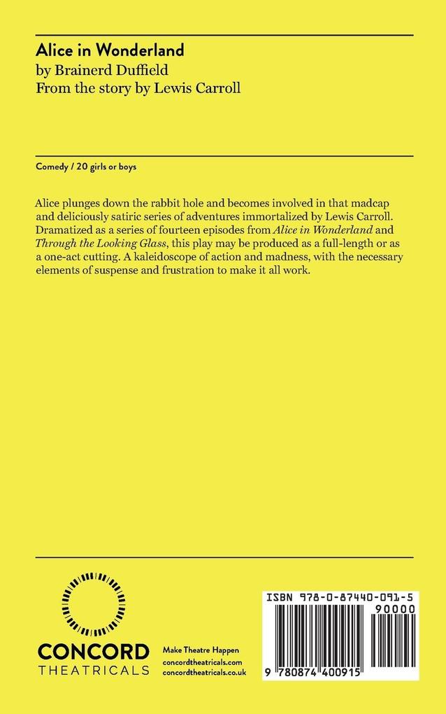 Weitere Ansicht: Alice in Wonderland | Brainerd Duffield