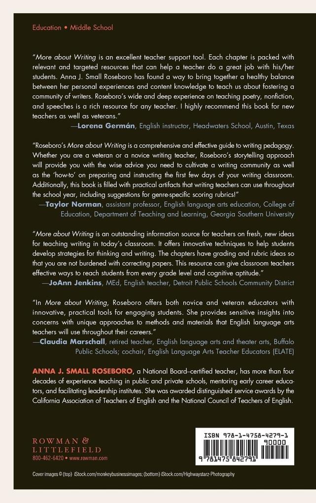 Weitere Ansicht: More about Writing | Anna J. Small Roseboro