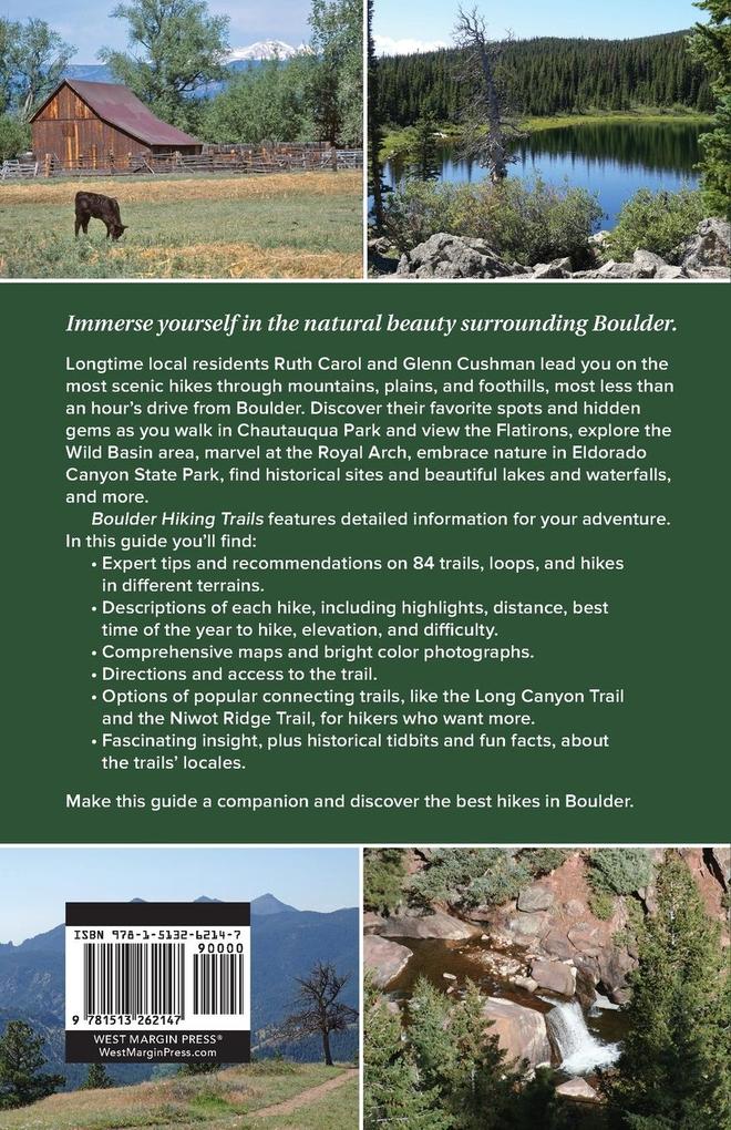 Weitere Ansicht: Boulder Hiking Trails, 5th Edition | Glenn Cushman, Ruth Carol Cushman