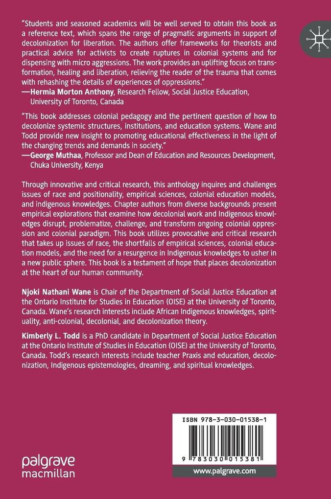 Weitere Ansicht: Decolonial Pedagogy