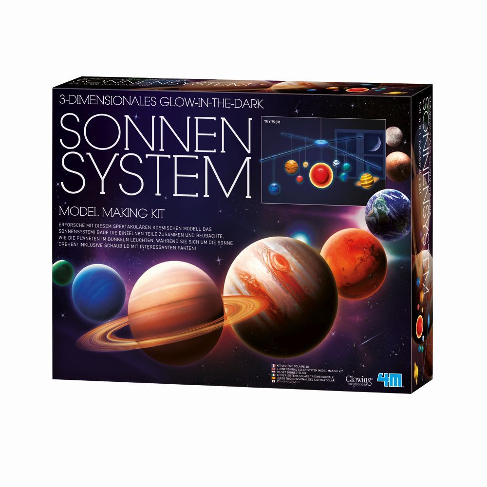 Produktbild: Model Making Kit - 3D Leuchtendes Sonnensystem