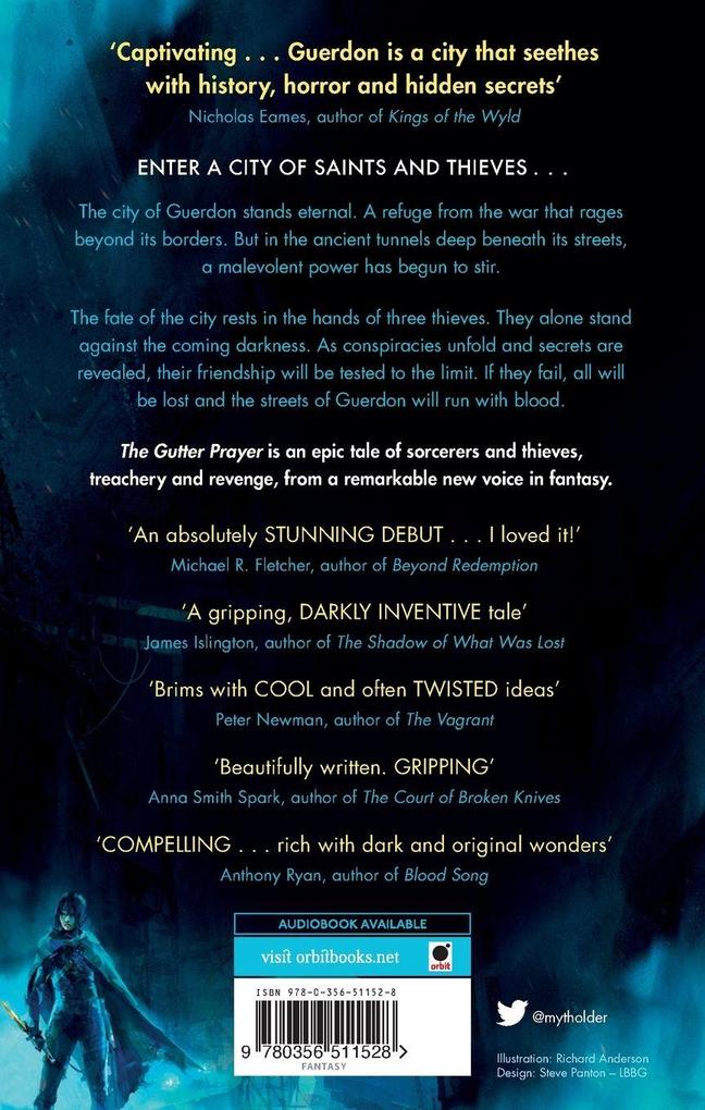 Weitere Ansicht: The Gutter Prayer | Gareth Hanrahan