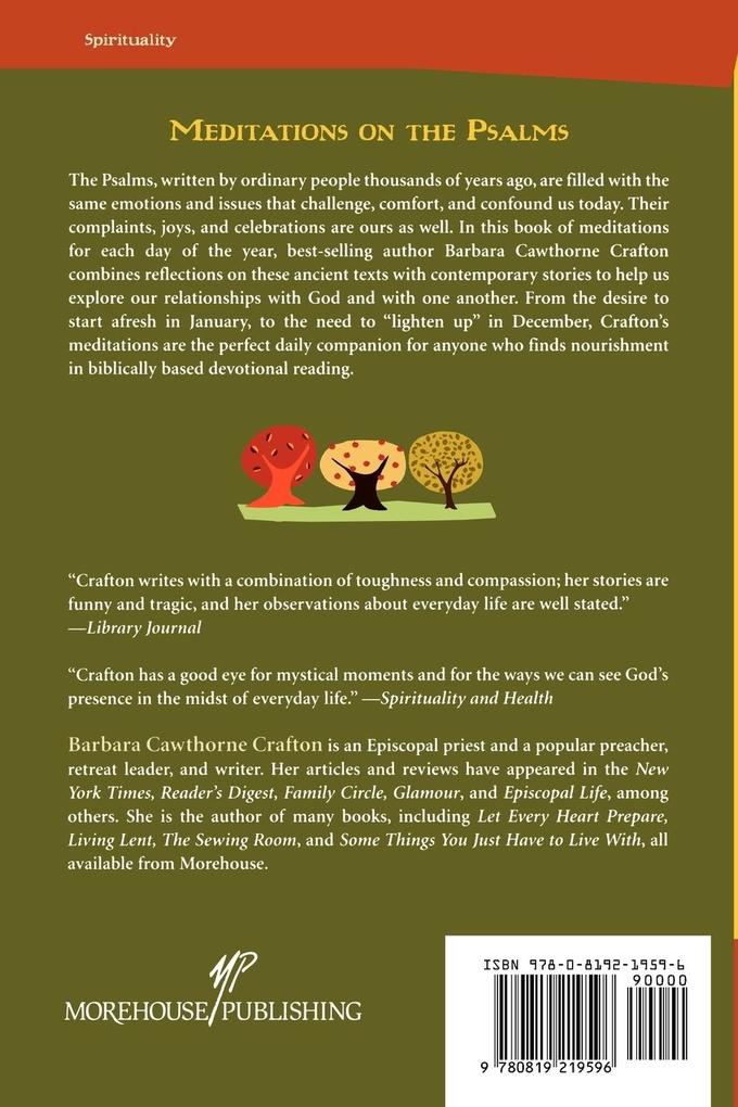 Weitere Ansicht: Meditations on the Psalms | Barbara Cawthorne Crafton