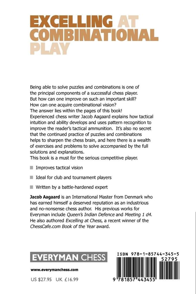 Weitere Ansicht: Excelling at Combinational Play | Jacob Aagaard