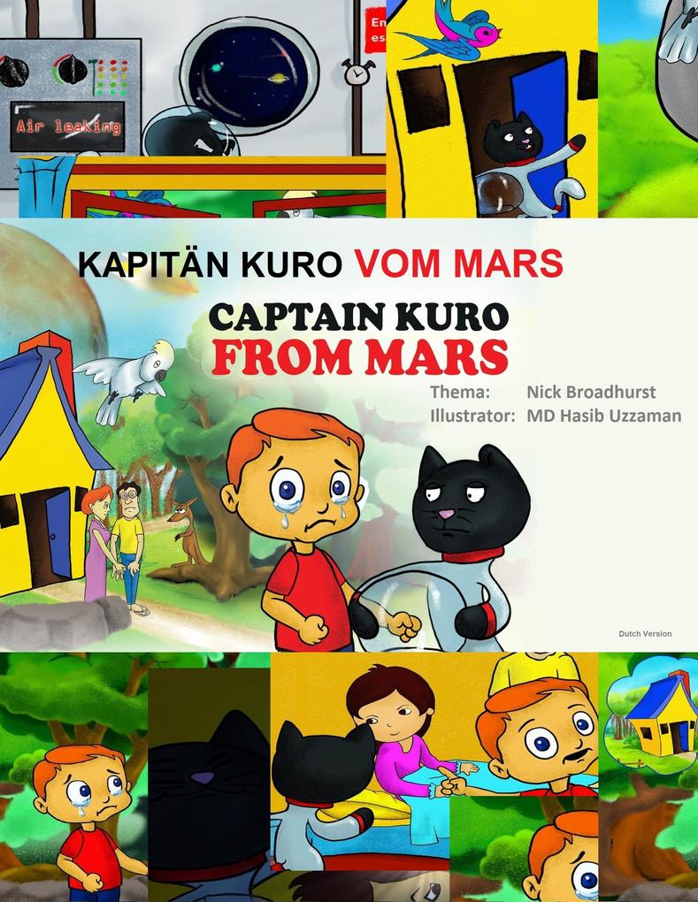 Produktbild: Kapitän Kuro Vom Mars (Captain Kuro From Mars European Language Books, #4) | Nick Broadhurst
