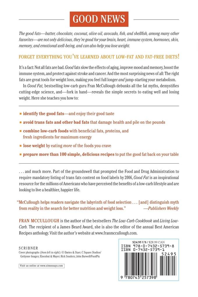 Weitere Ansicht: Good Fat | Fran Mccullough