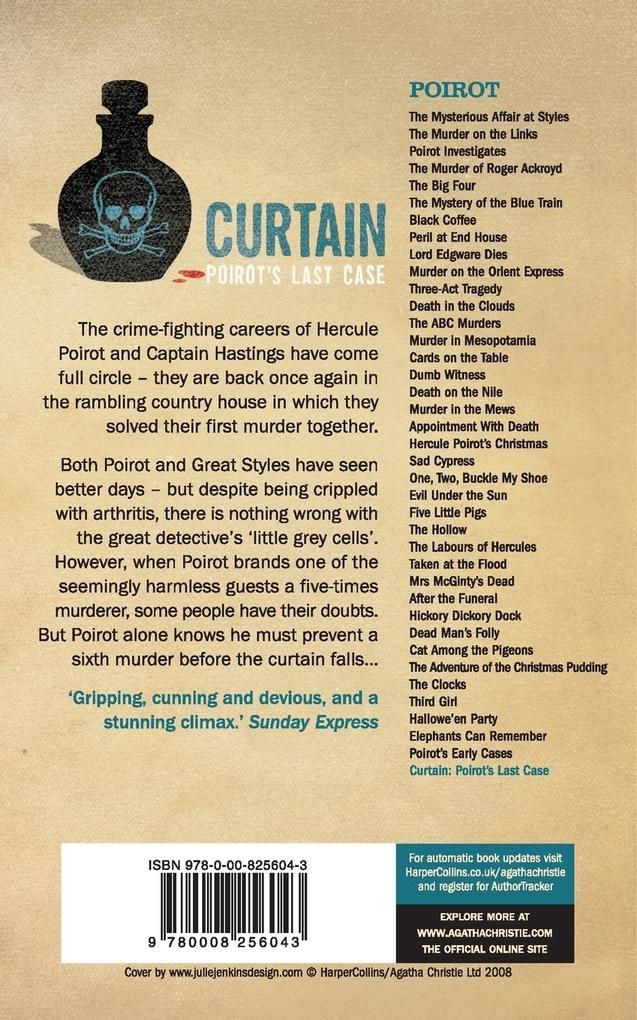Weitere Ansicht: Curtain | Agatha Christie