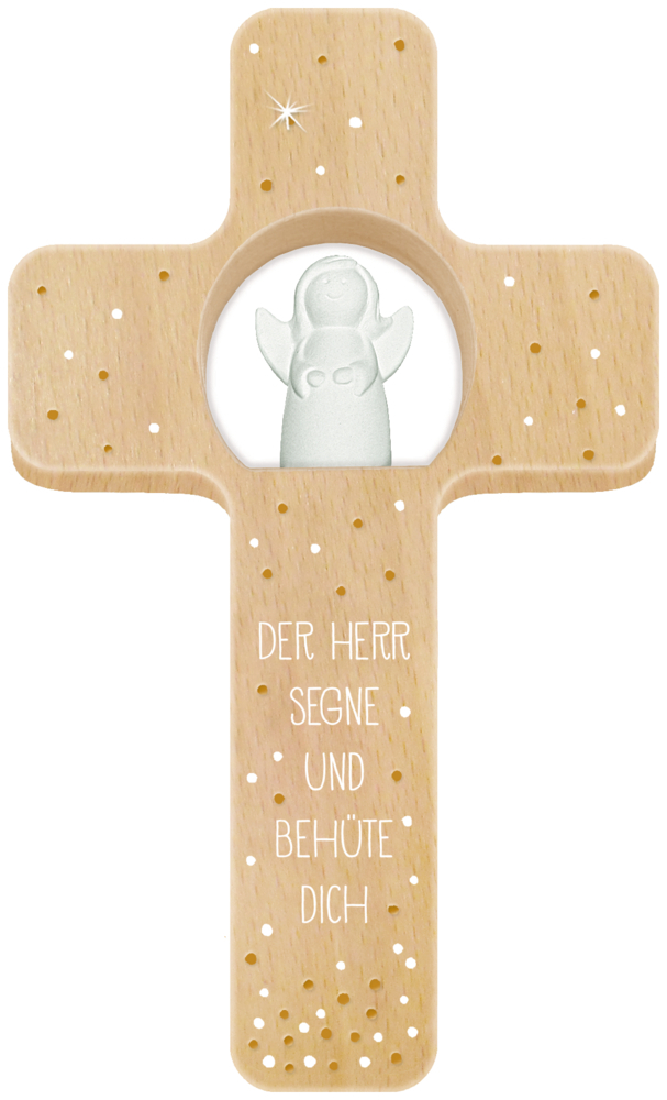 Produktbild: Holzkreuz - Der Herr segne und behüte dich