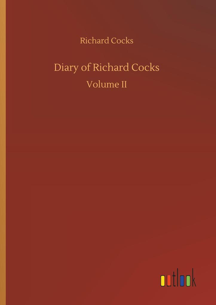 Produktbild: Diary of Richard Cocks | Richard Cocks