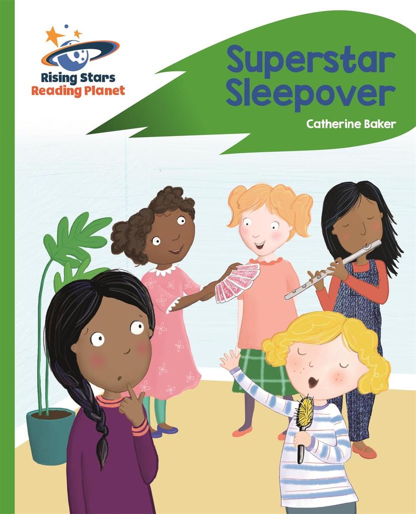 Produktbild: Reading Planet - Superstar Sleepover - Green: Rocket Phonics | Catherine Baker