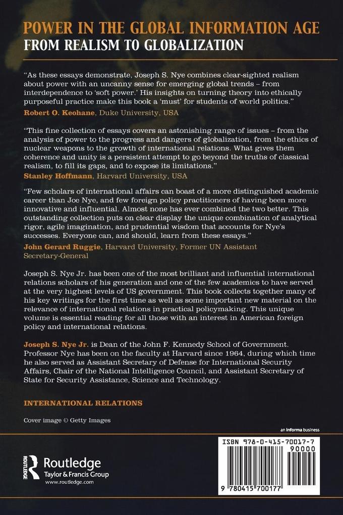 Weitere Ansicht: Power in the Global Information Age | Joseph S. Nye Jr.