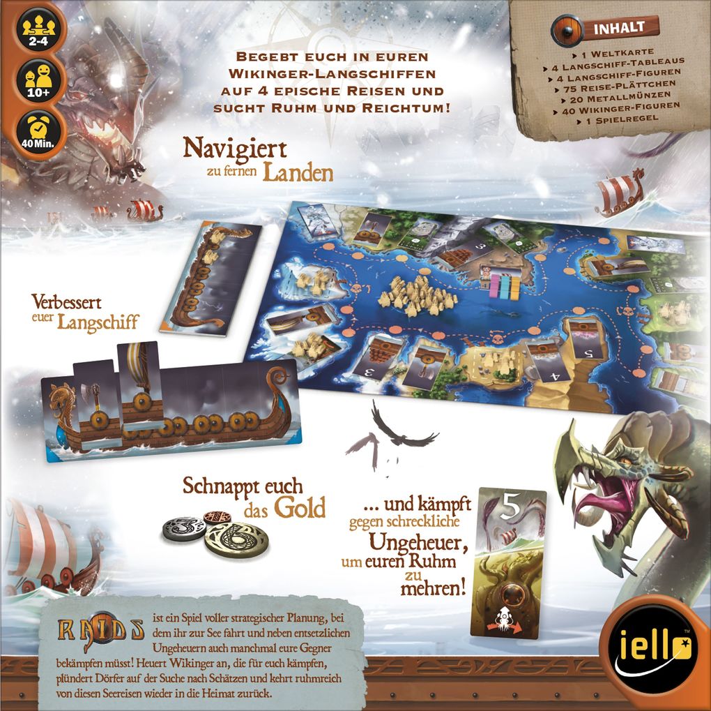 Weitere Ansicht: IELLO - Raids | Brett J. Gilbert