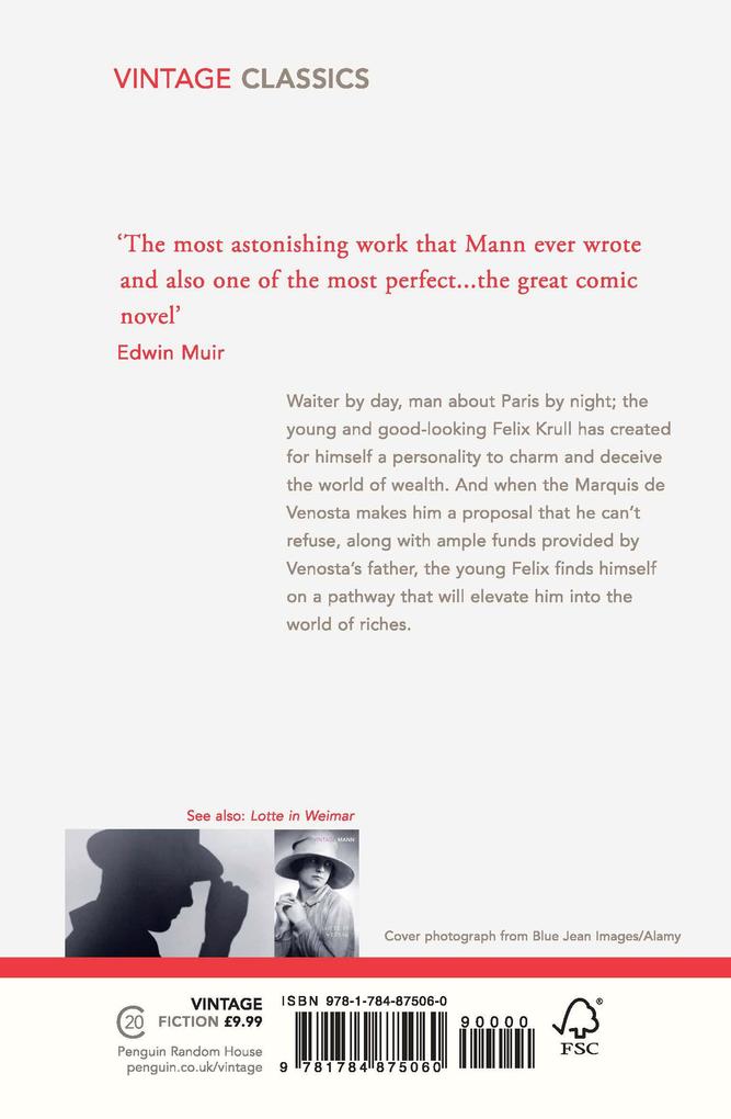 Weitere Ansicht: Confessions Of Felix Krull | Thomas Mann