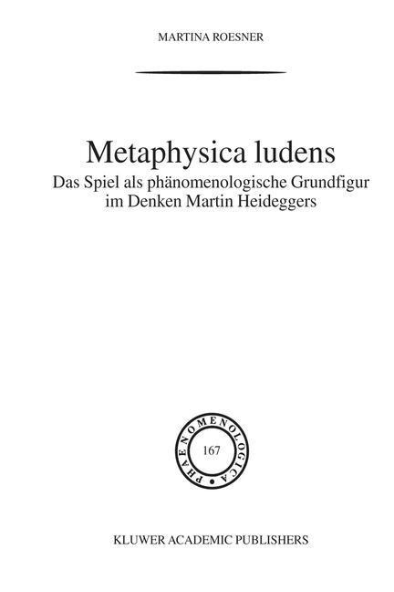 Produktbild: Metaphysica Ludens | Martina Roesner