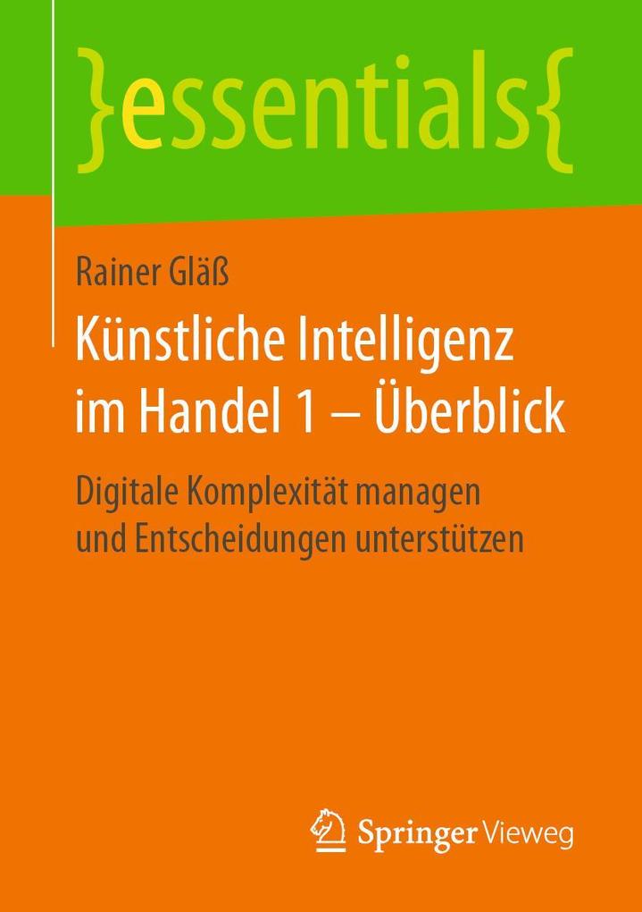 Produktbild: Künstliche Intelligenz im Handel 1 - Überblick | Rainer Gläß