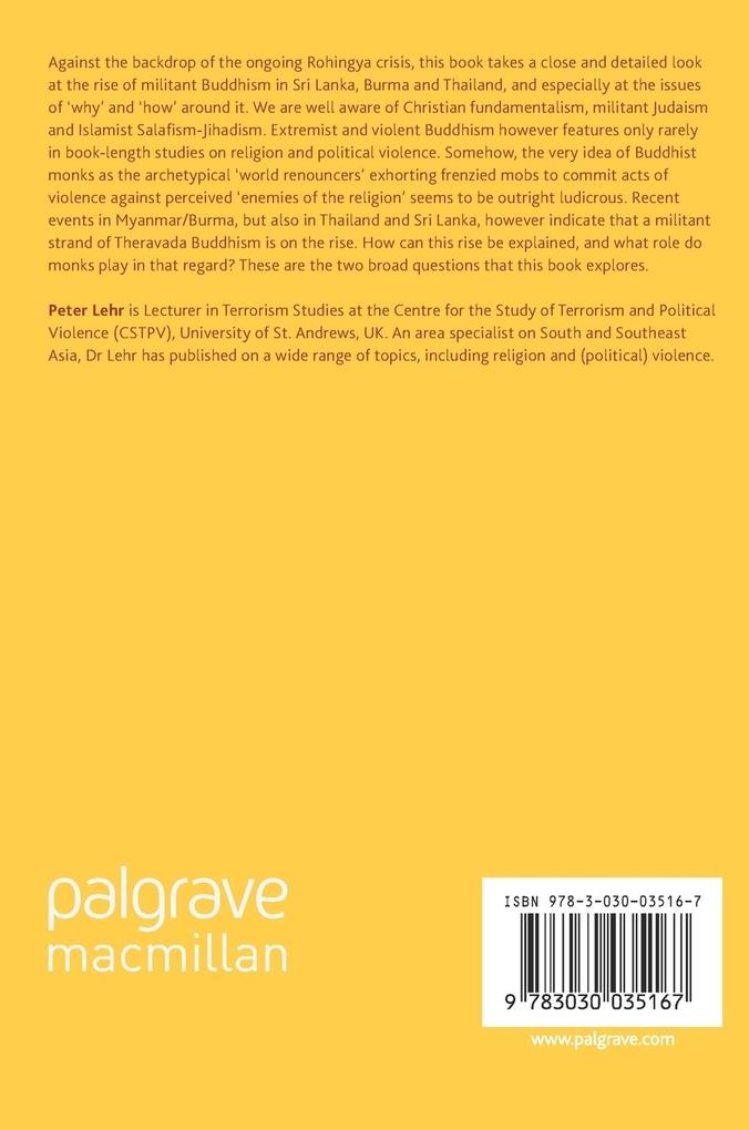 Weitere Ansicht: Militant Buddhism | Peter Lehr