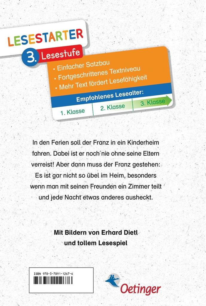Weitere Ansicht: Feriengeschichten vom Franz | Christine Nöstlinger