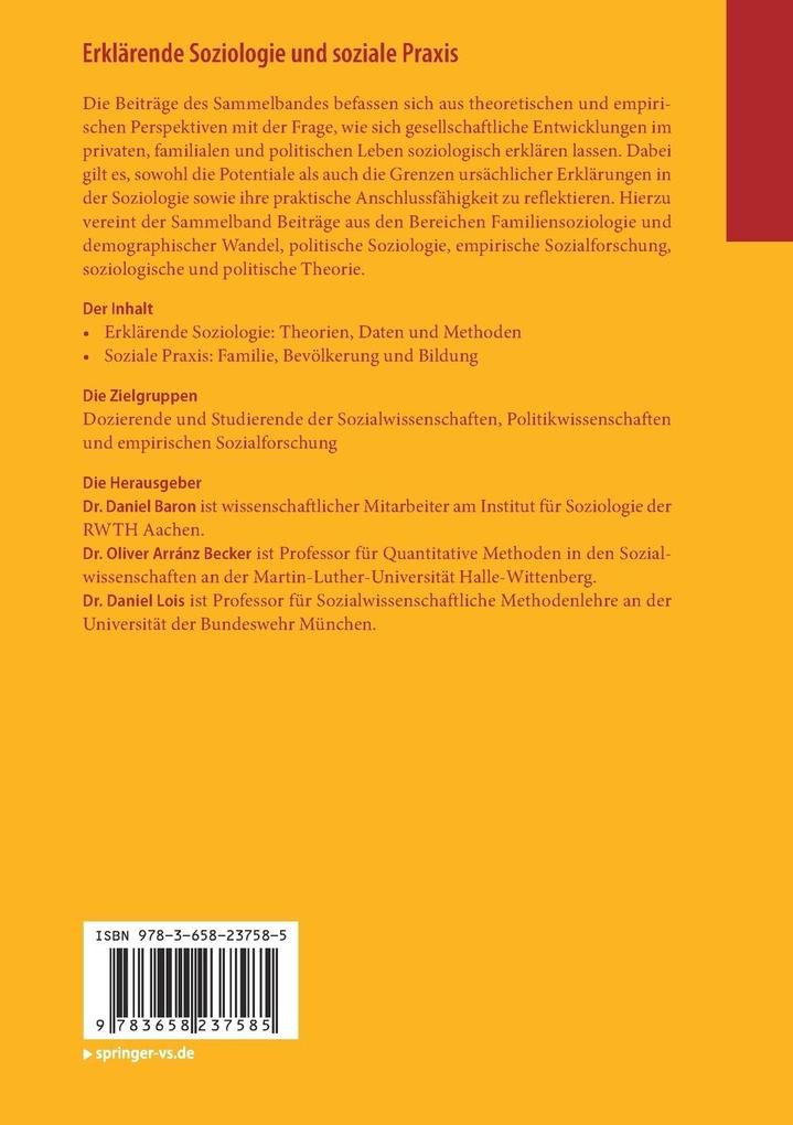 Weitere Ansicht: Erklärende Soziologie und soziale Praxis