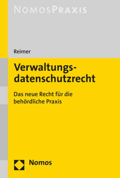 Produktbild: Verwaltungsdatenschutzrecht | Philipp Reimer