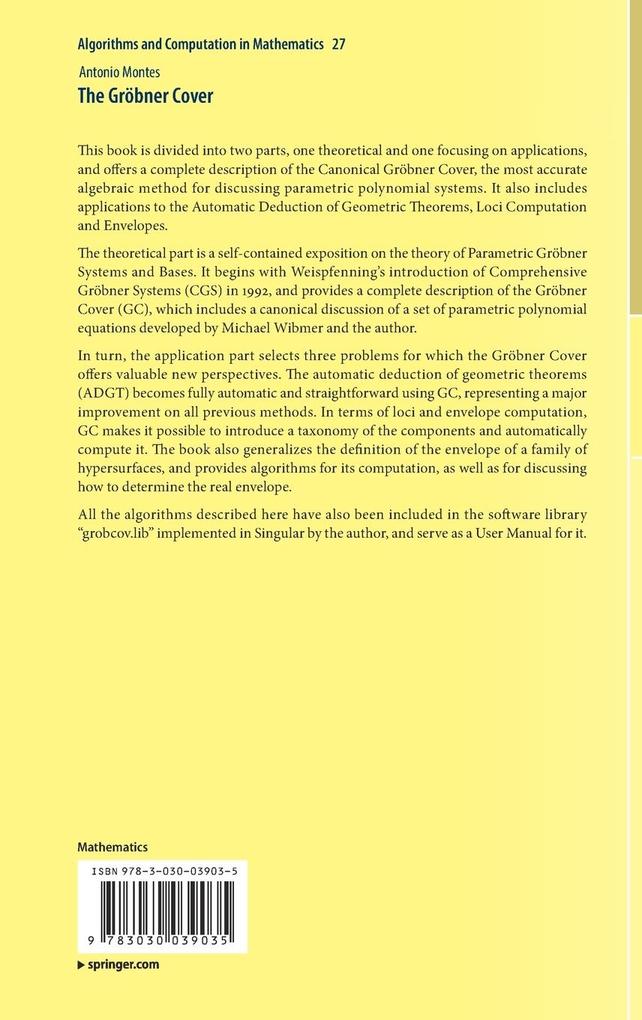 Weitere Ansicht: The Gröbner Cover | Antonio Montes