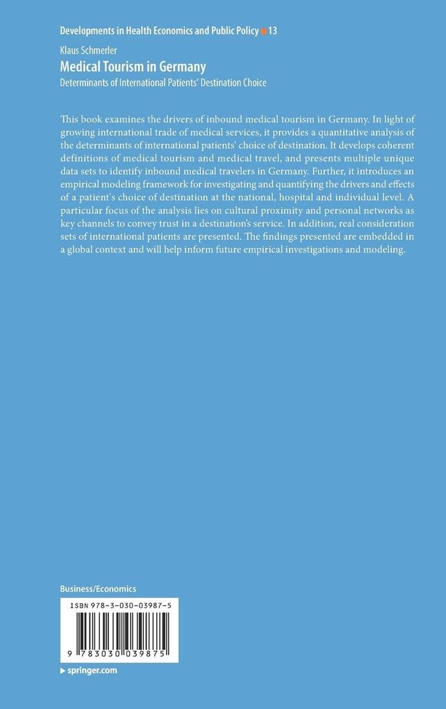 Weitere Ansicht: Medical Tourism in Germany | Klaus Schmerler