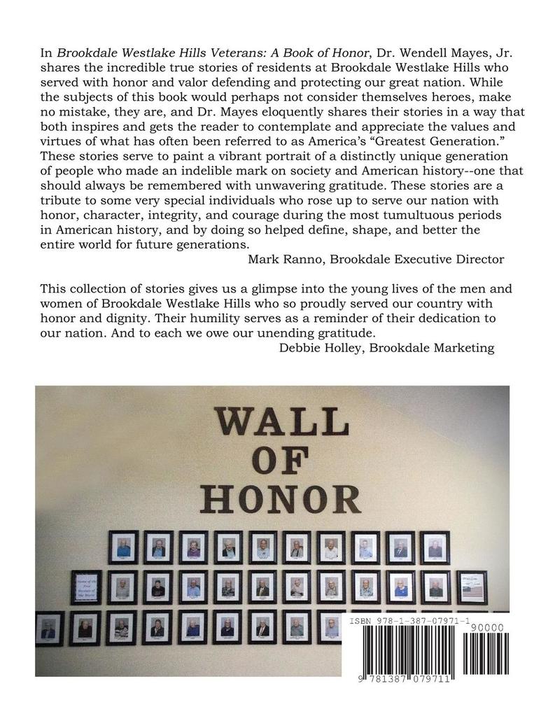 Weitere Ansicht: Brookdale Westlake Hills Veterans | Wendell Mayes Jr