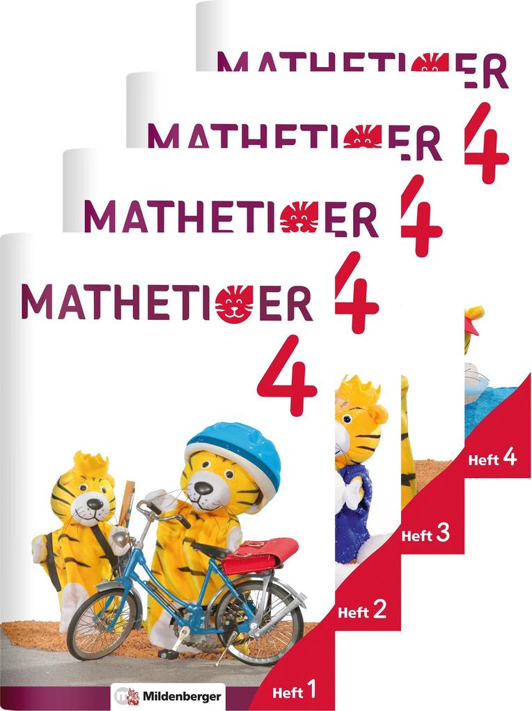 Produktbild: Mathetiger 4 - Jahreszeiten-Hefte · Neubearbeitung | Thomas Laubis, Eva Schnitzer, Matthias Heidenreich