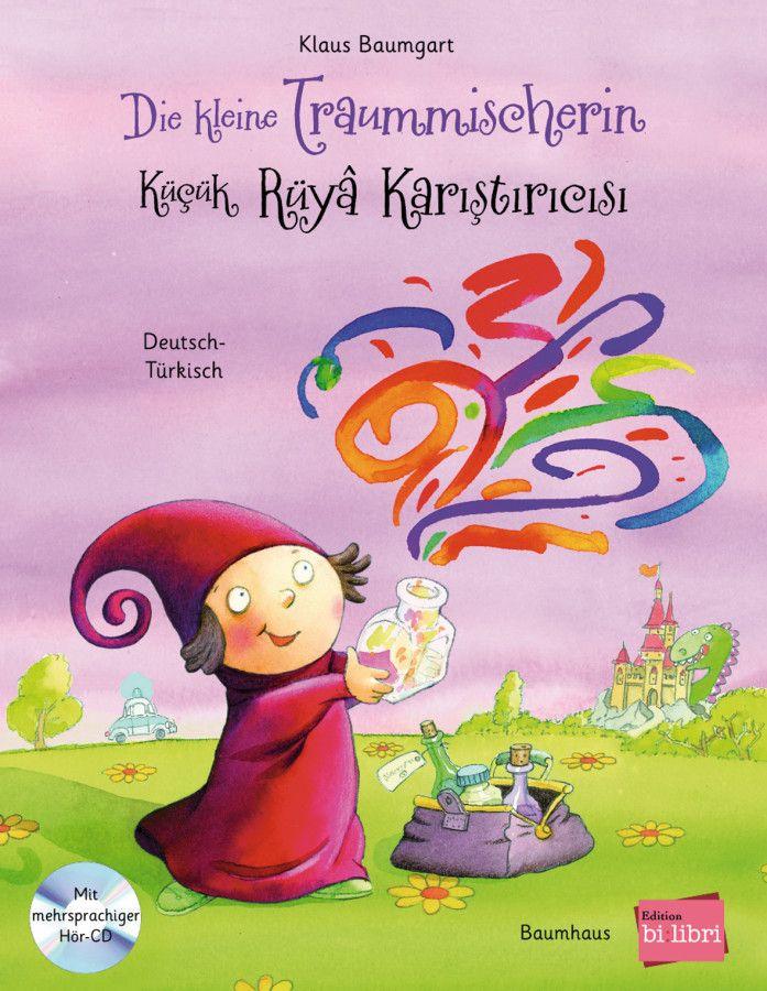 Produktbild: Die kleine Traummischerin. Kinderbuch Deutsch-Türkisch mit Audio-CD | Klaus Baumgart