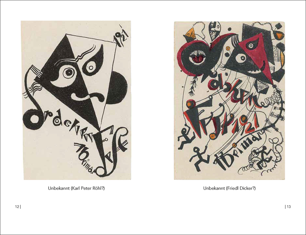 Weitere Ansicht: Die Bauhaus-Postkarten