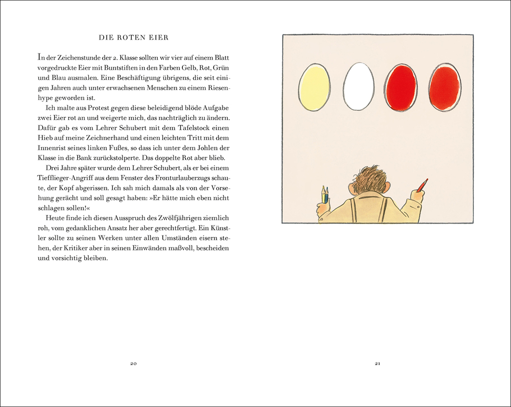 Weitere Ansicht: Mama, warum bin ich kein Huhn? | Hans Traxler