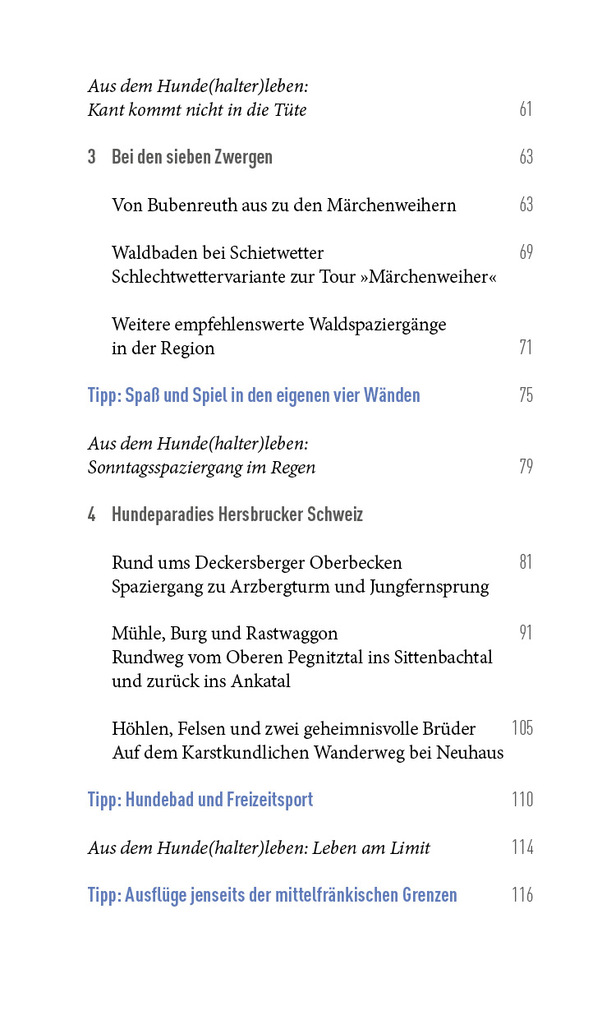 Weitere Ansicht: Ausflüge mit Hunden in Mittelfranken | Sigrun Arenz, Anna Schwarm