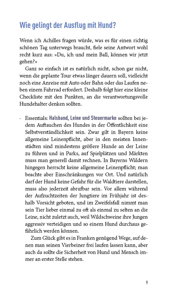 Weitere Ansicht: Ausflüge mit Hunden in Mittelfranken | Sigrun Arenz, Anna Schwarm