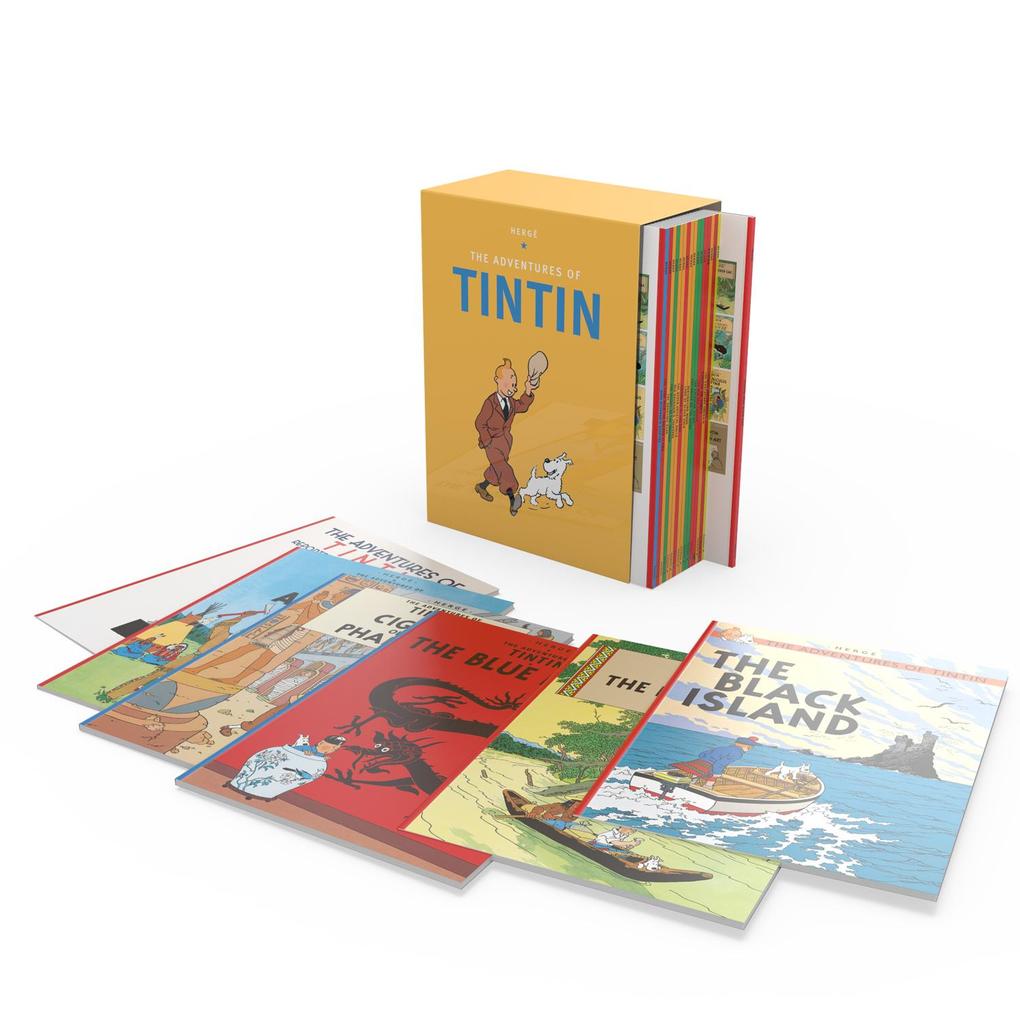 Weitere Ansicht: Tintin Paperback Boxed Set 23 titles | Herge