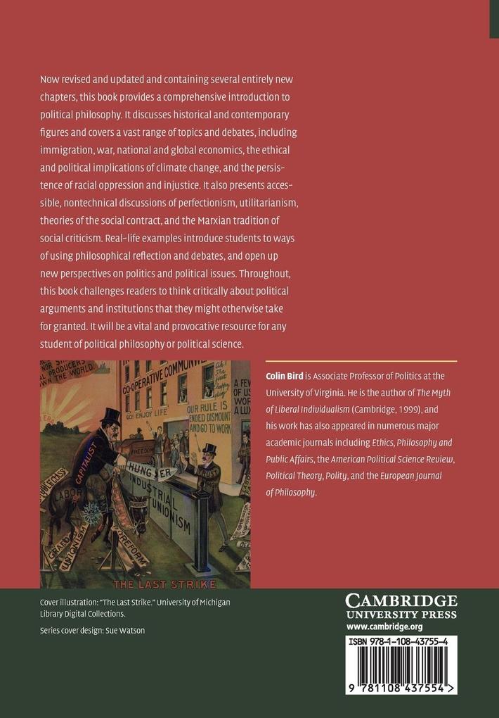 Weitere Ansicht: An Introduction to Political Philosophy | Colin Bird