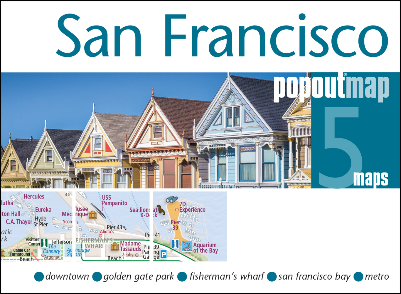 Produktbild: San Francisco PopOut Map