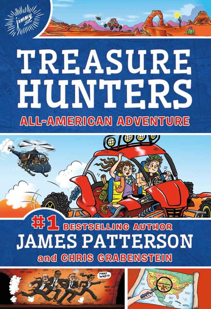 Produktbild: Treasure Hunters: All-American Adventure | James Patterson, Chris Grabenstein