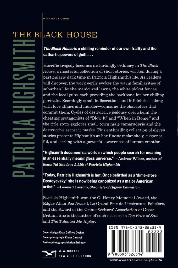 Weitere Ansicht: The Black House | Patricia Highsmith