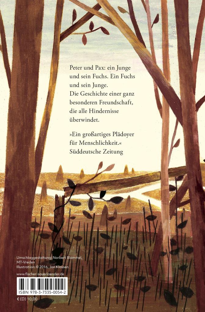 Weitere Ansicht: Mein Freund Pax | Sara Pennypacker