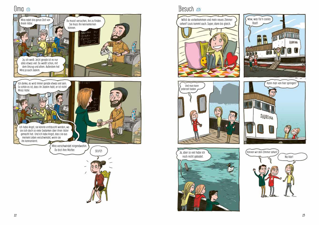 Weitere Ansicht: Mira #freunde #papa #wasfüreinsommer | Sabine Lemire