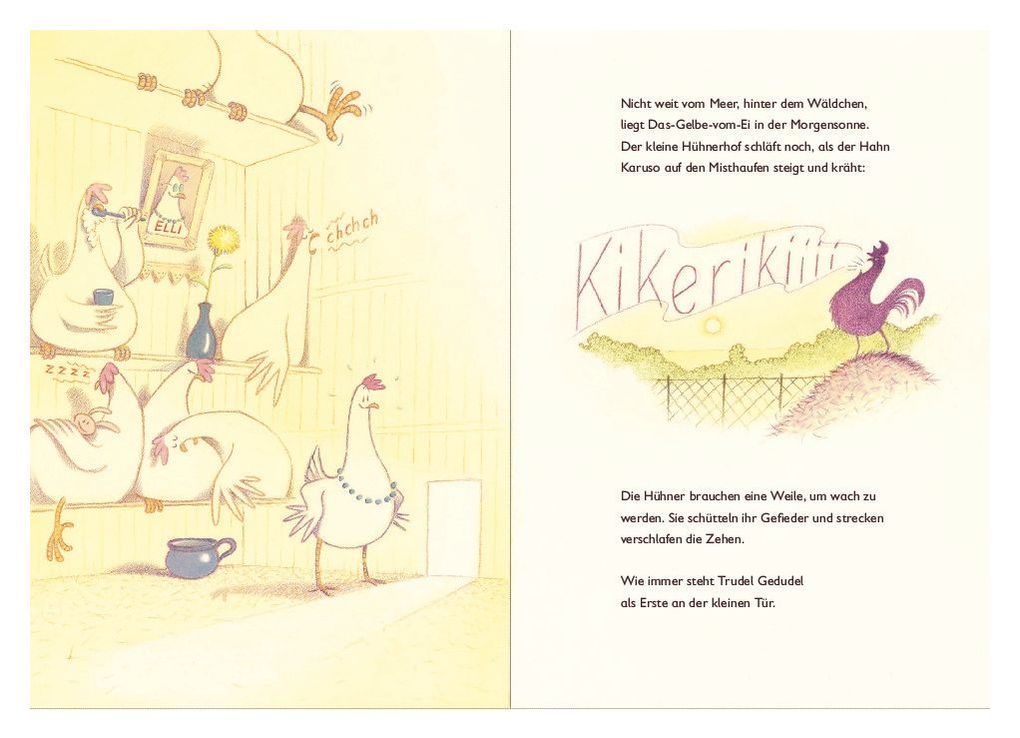 Weitere Ansicht: Trudel Gedudel purzelt vom Zaun | Eva Muszynski, Karsten Teich