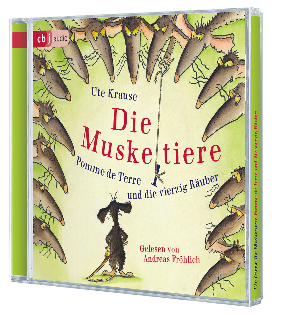 Weitere Ansicht: Die Muskeltiere - Pomme de Terre und die vierzig Räuber, 2 Audio-CDs | Ute Krause