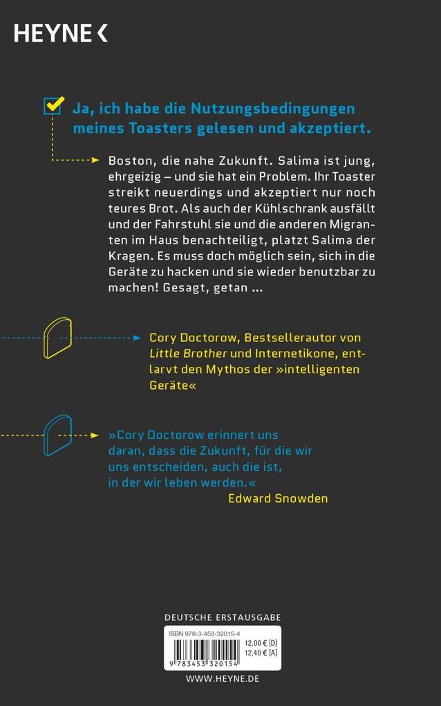 Weitere Ansicht: Wie man einen Toaster überlistet | Cory Doctorow