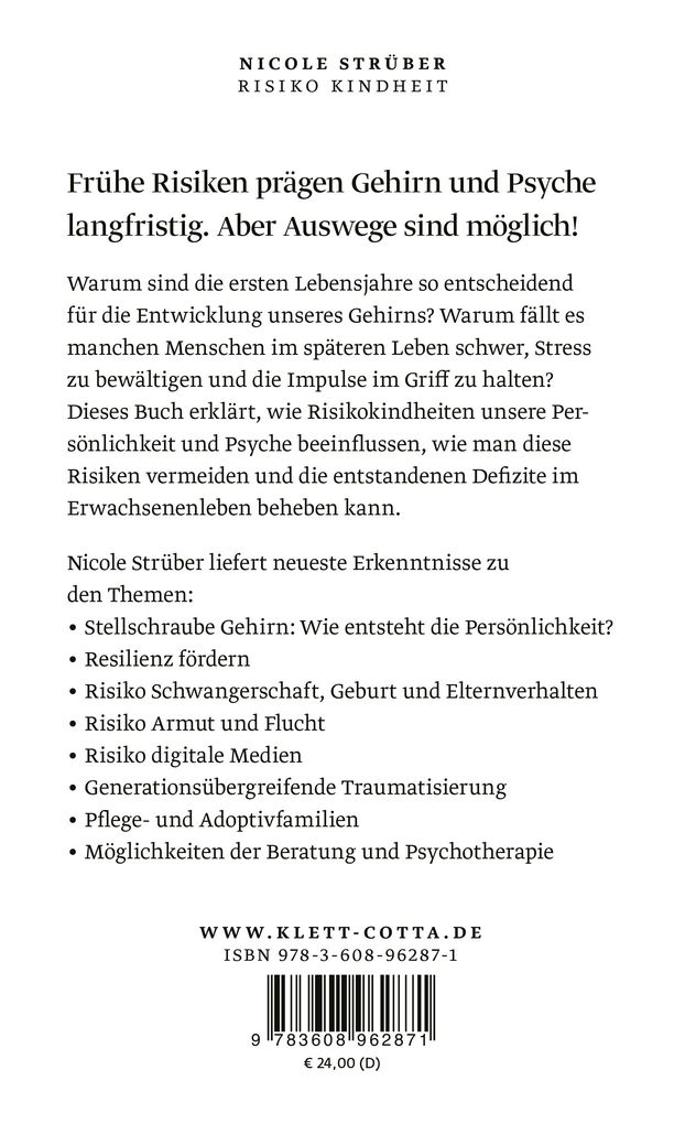 Weitere Ansicht: Risiko Kindheit | Nicole Strüber